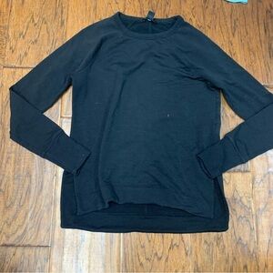 Athleta Black Long Sleeve sweatshirt
